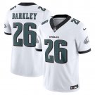 adult & youth,toddler Eagles Uniform 6 Saquon Barkley Jersey Stitched Activewear White Shirt