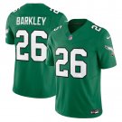 adult & youth,toddler Eagles Uniform 6 Saquon Barkley Jersey Stitched Shirt Green Alternate