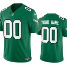 adult & youth,toddler Eagles Uniform 00 Custom name number Jersey Stitched Shirt Green Alternate