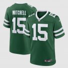 adult & youth,toddler NY Jets Uniform 15 Adonai Mitchell Jersey Stitched Activewear Green Shirt