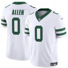 adult & youth,toddler NY Jets Uniform 0 Braelon Allen Jersey Stitched Activewear White Shirt