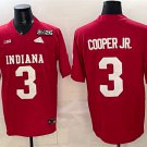 adult & youth Indiana Hoosiers Uniform 3 Omar Cooper Jr. Jersey College Red 2026 Patch Stitched