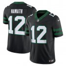adult & youth,toddler NY Jets Uniform 12 Joe Namath Jersey Stitched Activewear Black Shirt