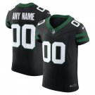 adult & youth,toddler NY Jets Uniform 00 Custom name number Jersey Stitched Activewear Black Shirt