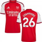 adult & kids Arsenal Soccer Uniform 26 CHAMPIONS Jersey 2627 Home Activewear Red Shirt