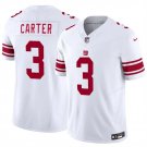 adult & youth,toddler New York Giants Uniform 3 Abdul Carter Jersey Stitched Activewear White Shirt