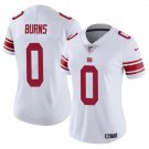 women's New York Giants Uniform 0 Brian Burns Jersey Stitched Activewear White Shirt