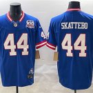 adult & youth,toddler NY Giants Uniform 44 Cam Skattebo Jersey Stitched Royal 100TH Season Patch