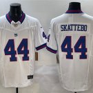 adult & youth,toddler NY Giants Uniform 44 Cam Skattebo Jersey Stitched Activewear White Color Rush