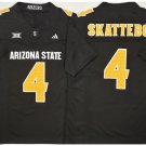 adult & youth Arizona State Sun Devils Uniform 4 Cam Skattebo Jersey College Black Stitched Shirt
