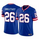 adult & youth,toddler NY Giants Uniform 26 Devin Singletary Jersey Stitched Activewear Royal Shirt