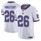 adult & youth,toddler NY Giants Uniform 26 Devin Singletary Jersey Stitched Shirt White Color Rush