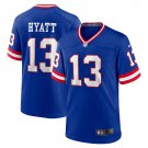 adult & youth,toddler New York Giants Uniform 13 Jalin Hyatt Jersey Stitched Activewear Royal Shirt