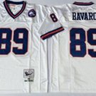 adult NY Giants Uniform 89 Mark Bavaro Jersey Stitched Activewear White M&N Throwback Mesh Shirt