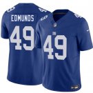 adult & youth,toddler NY Giants Uniform 49 Tremaine Edmunds Jersey Stitched Activewear Blue Shirt