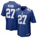 adult & youth,toddler New York Giants Uniform 27 Tyler Nubin Jersey Stitched Activewear Blue Shirt
