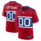 adult & youth,toddler NY Giants Uniform 00 Custom name number Jersey Stitched Red Activewear