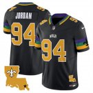 adult & youth Saints Uniform 94 Cameron Jordan Jersey Stitched Activewear New Orleans City Black