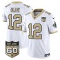 adult & youth Saints Uniform 12 Chris Olave Jersey Stitched Shirt White 60th Anniversary Patch