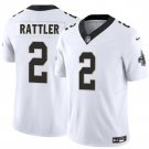 adult & youth,toddler Saints Uniform 2 Spencer Rattler Jersey Stitched Activewear White Shirt