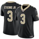 adult & youth,toddler Saints Uniform 3 Travis Etienne Jr Jersey Stitched Activewear Black Shirt