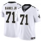 adult & youth,toddler Saints Uniform 71 Kelvin Banks Jr Jersey Stitched Activewear White Shirt