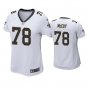 women's New Orleans Saints Uniform 78 Erik Mccoy Jersey Stitched Activewear White Shirt