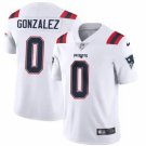 adult & youth,toddler Patriots Uniform 0 Christian Gonzalez Jersey Stitched Activewear White Shirt