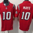 adult & youth NE Patriots Uniform 10 Drake Maye Jersey Stitched Activewear Red Special Shirt