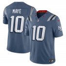 adult & youth,toddler NE Patriots Uniform 10 Drake Maye Jersey Stitched Activewear Blue Shirt