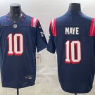adult & youth NE Patriots Uniform 10 Drake Maye Jersey Stitched Activewear Navy Special Shirt