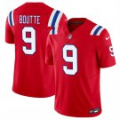 adult & youth,toddler NE Patriots Uniform 9 Kayshon Boutte Jersey Stitched Activewear Red Shirt