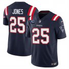 adult & youth,toddler NE Patriots Uniform 25 Marcus Jones Jersey Stitched Activewear Navy C Patch