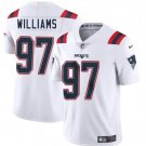 adult & youth,toddler NE Patriots Uniform 97 Milton Williams Jersey Stitched Activewear White Shirt
