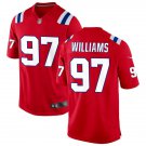 adult & youth,toddler NE Patriots Uniform 97 Milton Williams Jersey Stitched Activewear Red Shirt