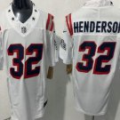 adult & youth Patriots Uniform 32 TreVeyon Henderson Jersey Stitched Activewear White Special Shirt