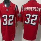 adult & youth Patriots Uniform 32 TreVeyon Henderson Jersey Stitched Activewear Red Special Shirt
