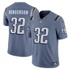 adult & youth,toddler Patriots Uniform 32 TreVeyon Henderson Jersey Stitched Activewear Blue Shirt