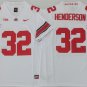 adult & youth Ohio State Buckeyes Uniform 32 TreVeyon Henderson Jersey College Shirt White Stitched
