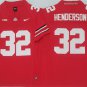 adult & youth Ohio State Buckeyes Uniform 32 TreVeyon Henderson Jersey College Shirt Red Stitched