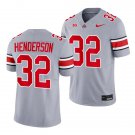 adult & youth Ohio State Buckeyes Uniform 32 TreVeyon Henderson Jersey College Shirt Grey Stitched