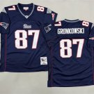 adult NE Patriots Uniform 57 Rickey Jackson Jersey Stitched Activewear Navy M&N Throwback Mesh Shirt