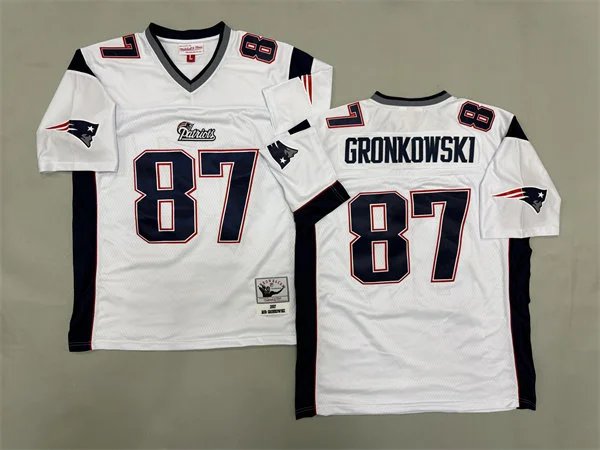adult Patriots Uniform 57 Rickey Jackson Jersey Stitched Activewear White M&N Throwback Mesh Shirt