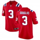 adult & youth,toddler NE Patriots Uniform 3 Demario Douglas Jersey Stitched Activewear Red Shirt