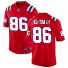 adult & youth,toddler NE Patriots Uniform 86 Efton Chism III Jersey Stitched Activewear Red Shirt
