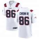 adult & youth,toddler NE Patriots Uniform 86 Efton Chism III Jersey Stitched Activewear White Shirt