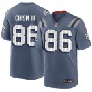 adult & youth,toddler NE Patriots Uniform 86 Efton Chism III Jersey Stitched Activewear Blue Shirt