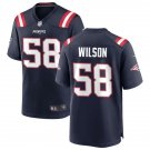adult & youth,toddler NE Patriots Uniform 58 Jared Wilson Jersey Stitched Activewear Navy Shirt