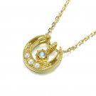 Leeyee S925 Sterling Silver Moonstone Necklace Fresh Water Pearl Jewelry for Women Free Shipping