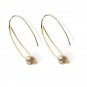 Leeyee Simple Fresh Water Pearl Stud Earring S925 Sliver Ear Ornament for Women Girls Gift Jewelry